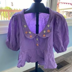 Tach Clothing Lorina Top lavender purple